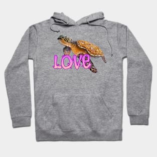 Sea turtles love Hoodie